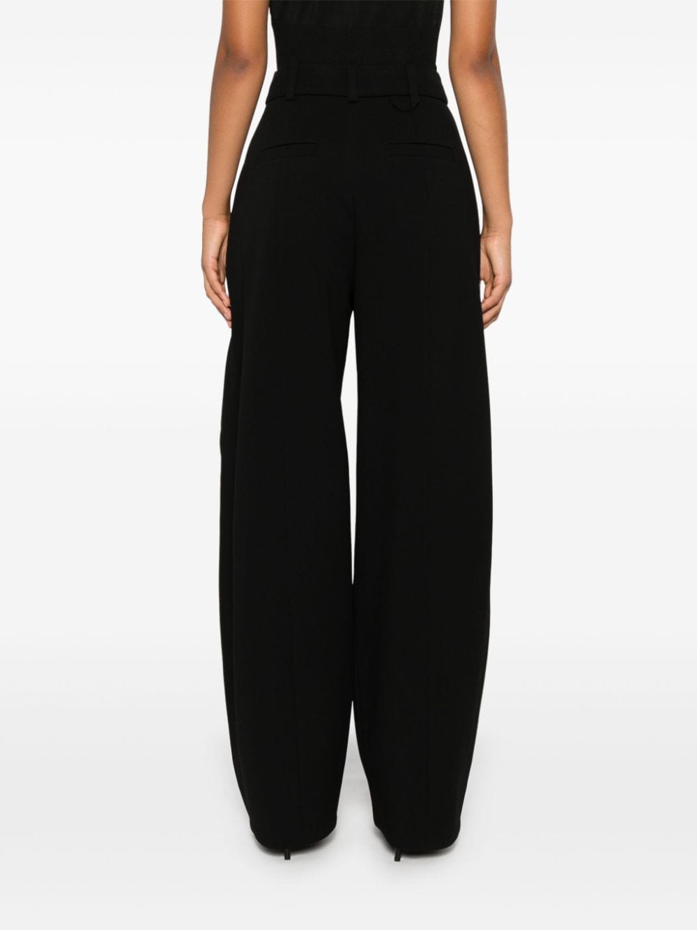 Jacquemus Trousers Black Outer: Viscose