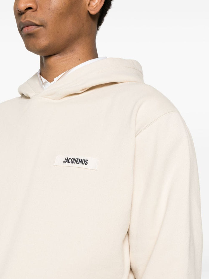 Jacquemus Sweaters Beige Cotton