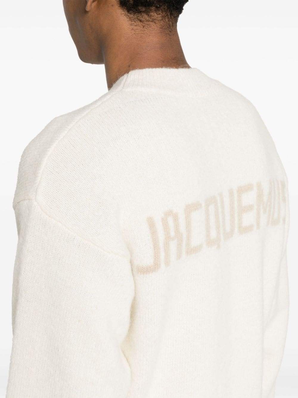 Jacquemus Sweaters Beige Alpaca Wool
