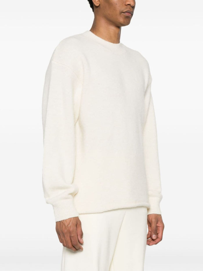 Jacquemus Sweaters Beige Alpaca Wool