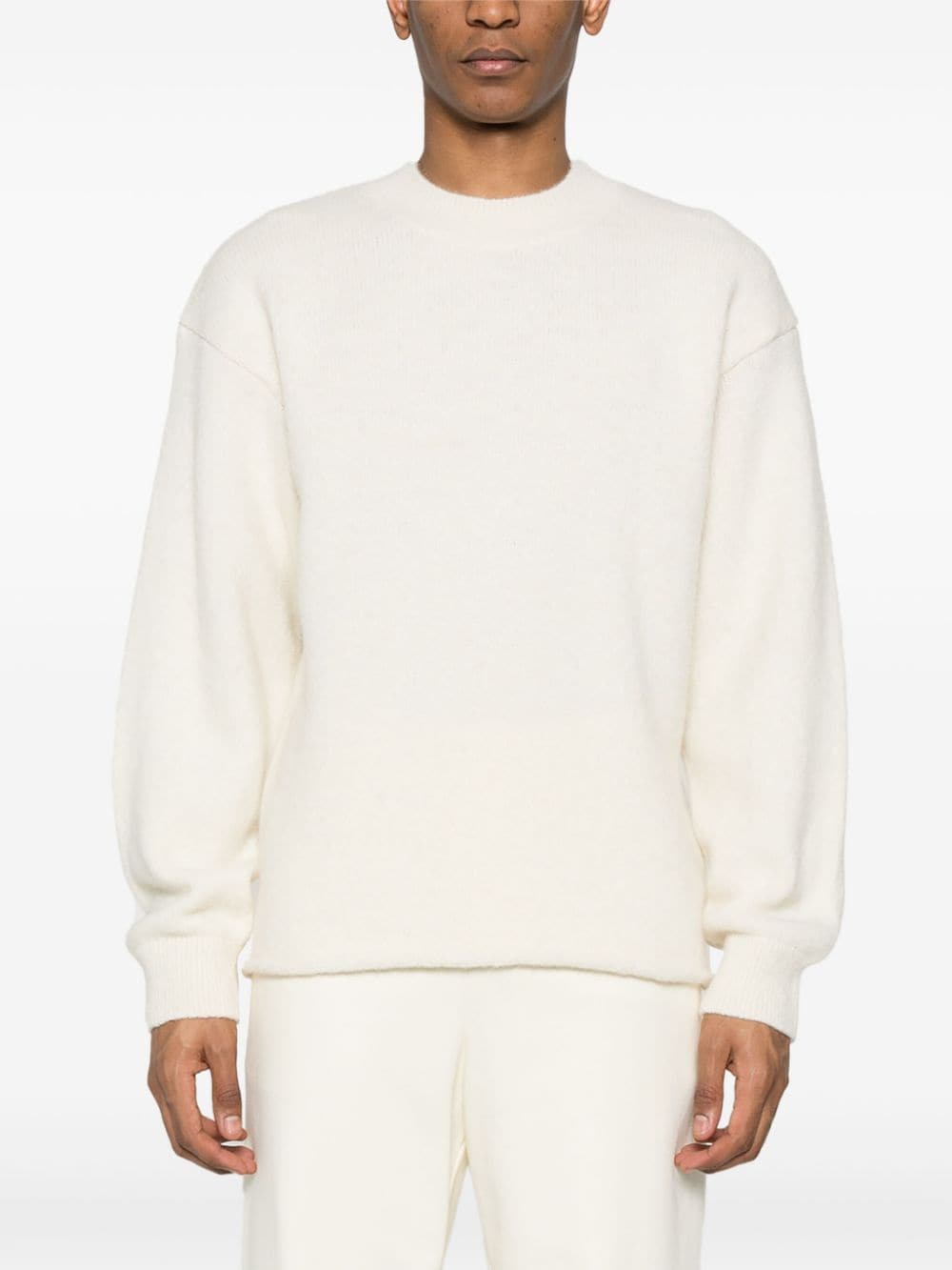 Jacquemus Sweaters Beige Alpaca Wool