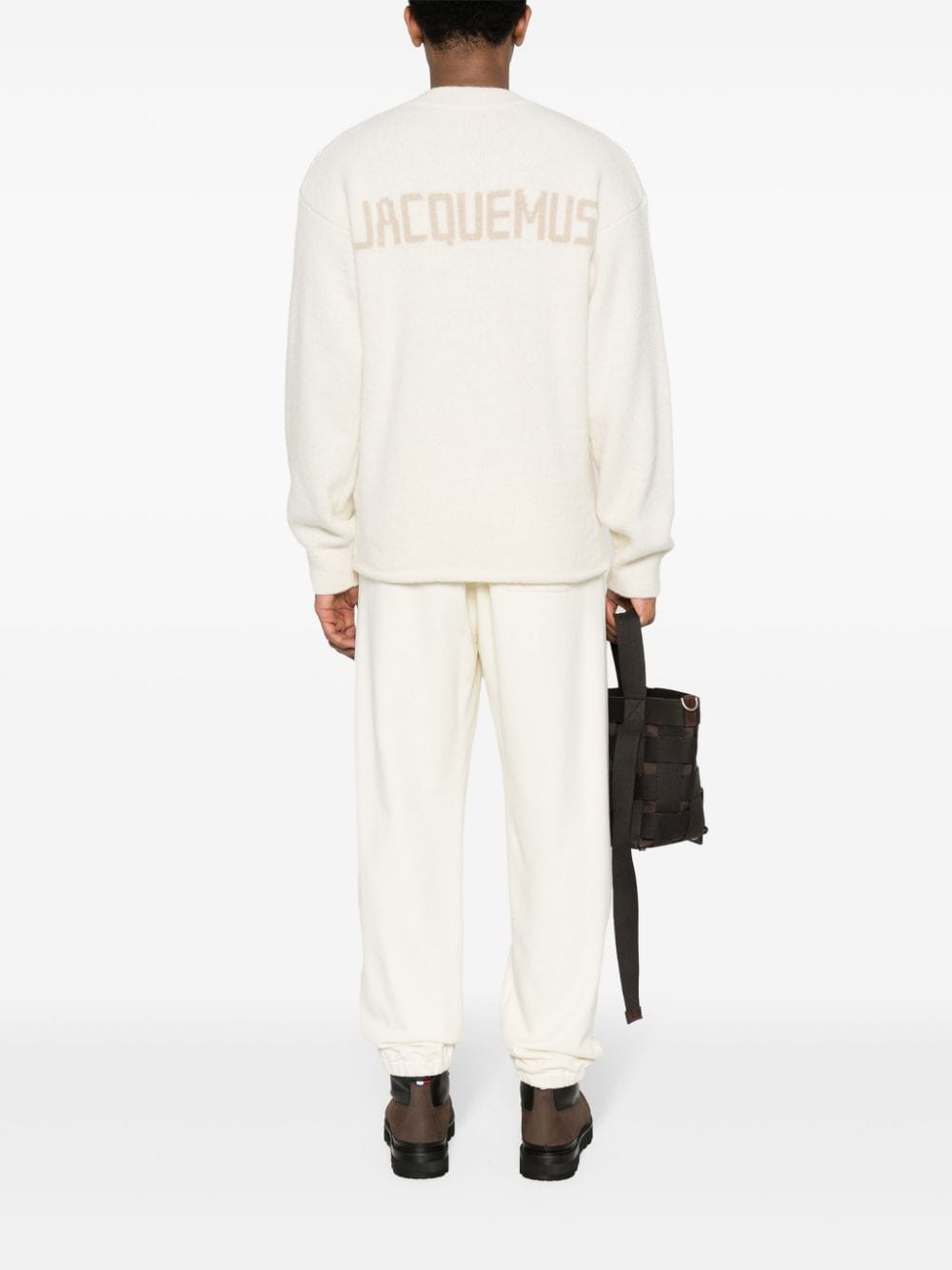 Jacquemus Sweaters Beige Alpaca Wool