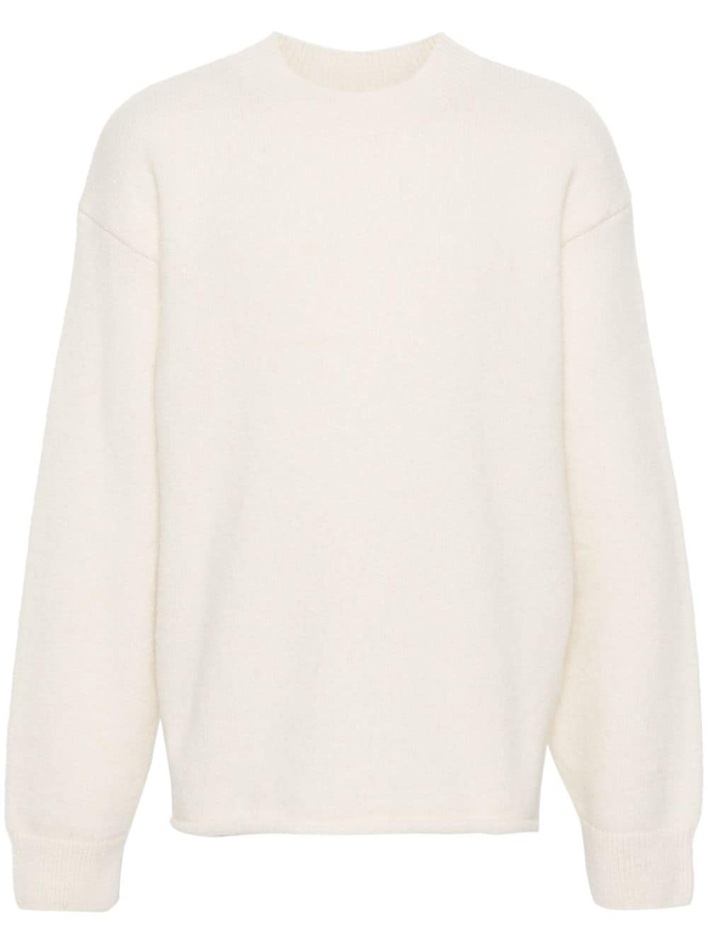 Jacquemus Sweaters Beige Alpaca Wool