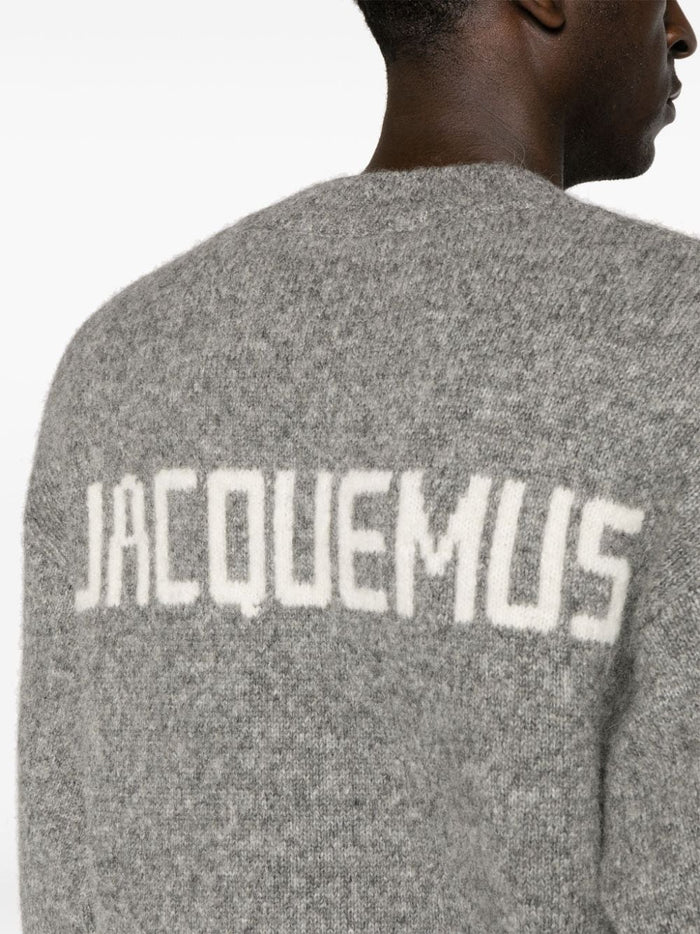 Jacquemus Sweaters Grey Virgin Wool