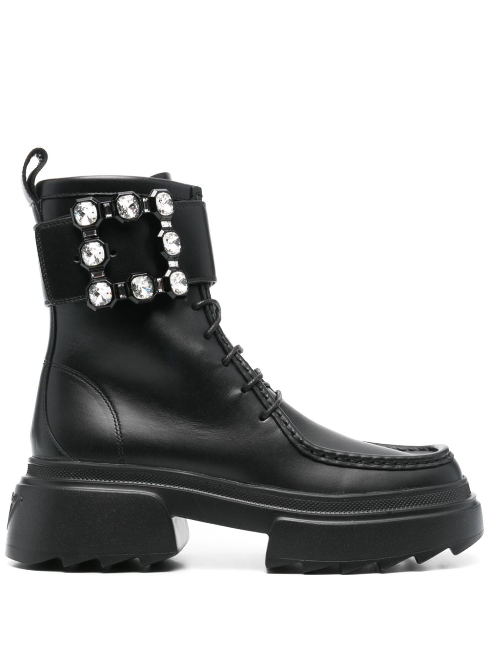 Roger Vivier Boots Black Calf Leather