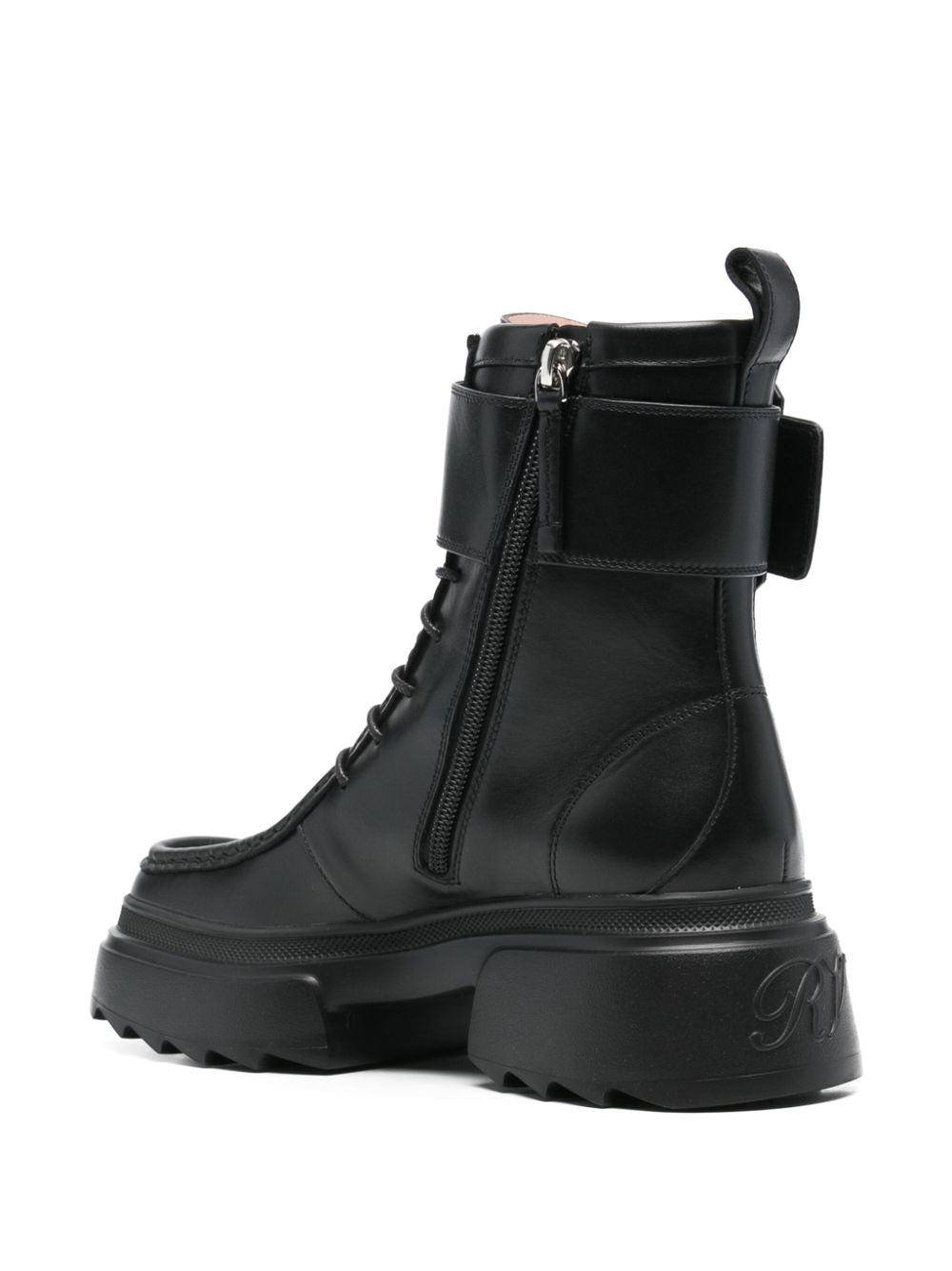 Roger Vivier Boots Black Calf Leather