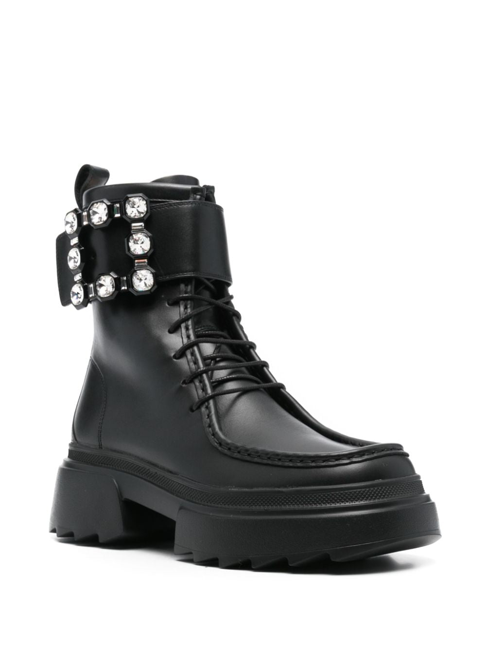 Roger Vivier Boots Black Calf Leather