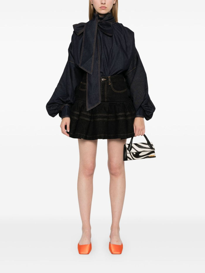 Zimmermann Top Blue Cotton
