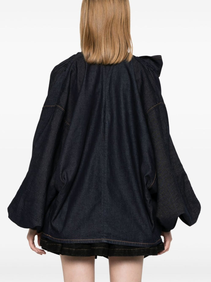 Zimmermann Top Blue Cotton
