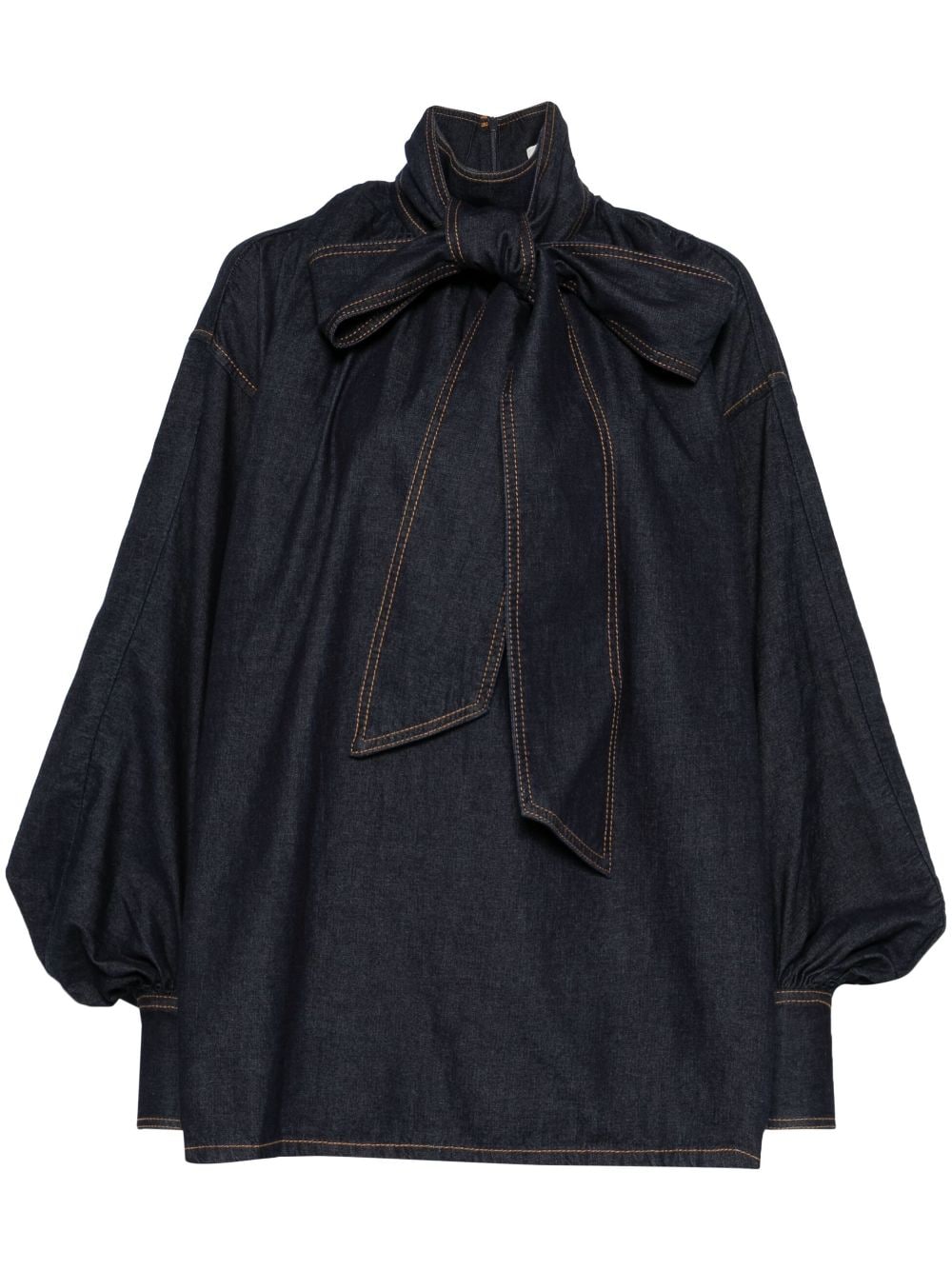 Zimmermann Top Blue Cotton