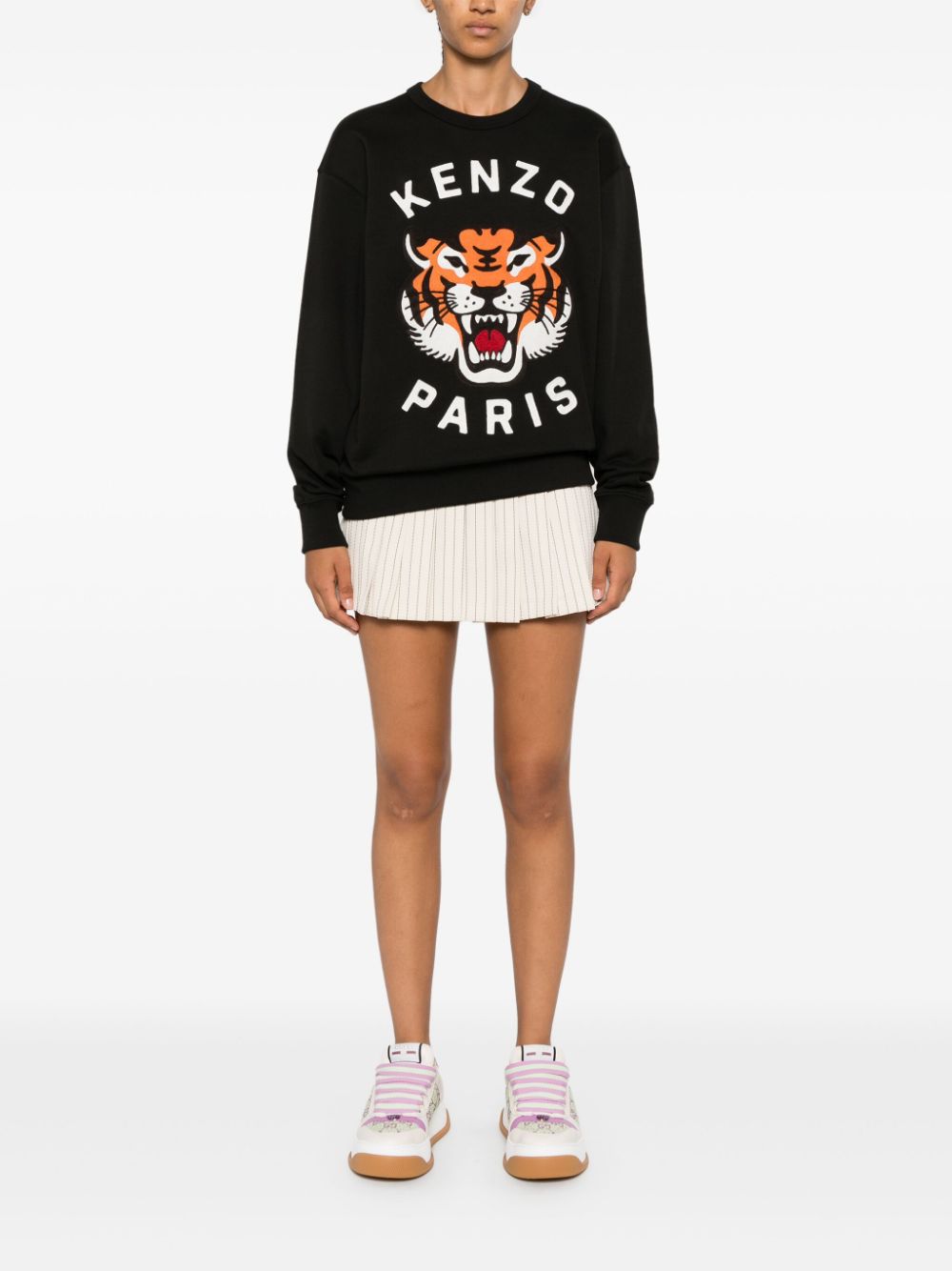 Kenzo Sweaters Black Cotton