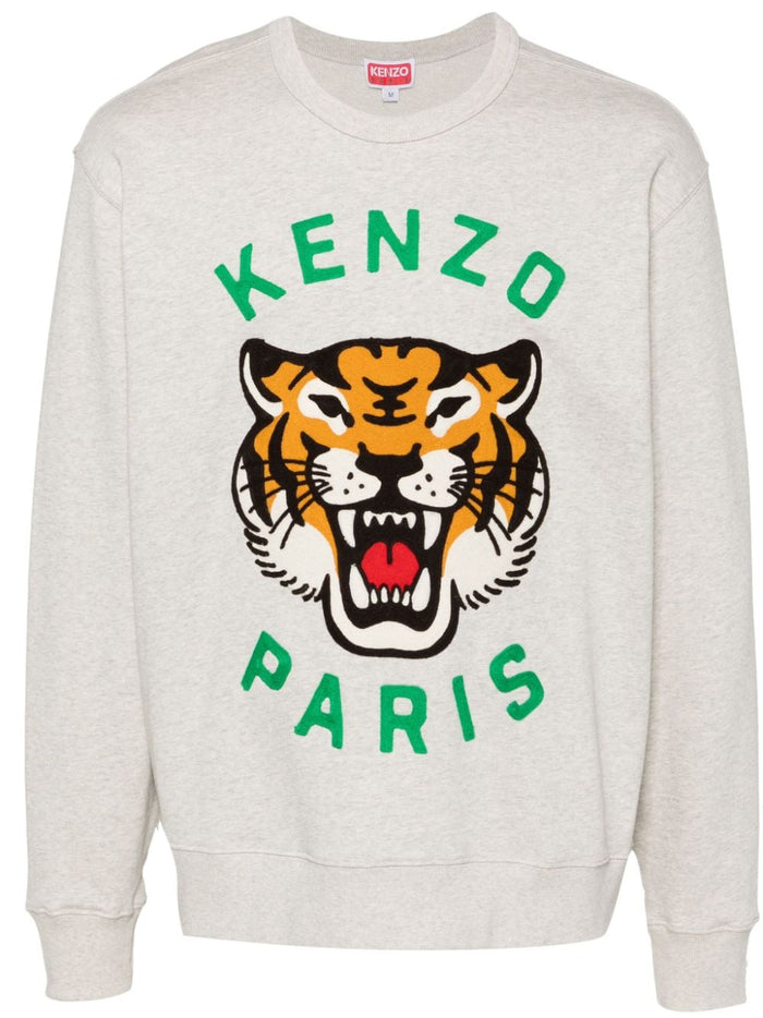 Kenzo Sweaters Grey Cotton