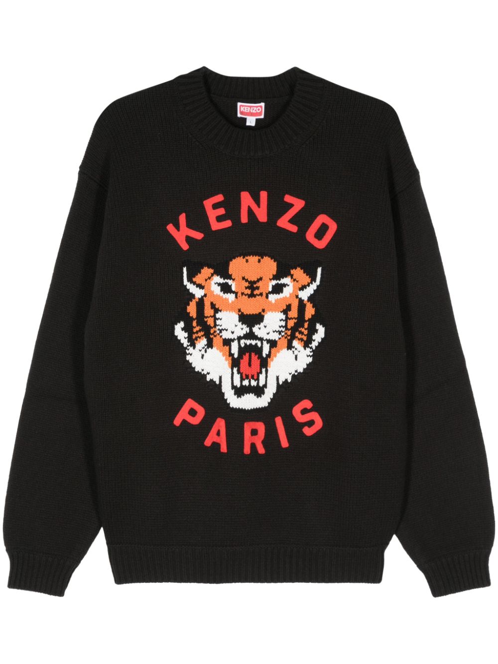 Kenzo Sweaters Black Wool