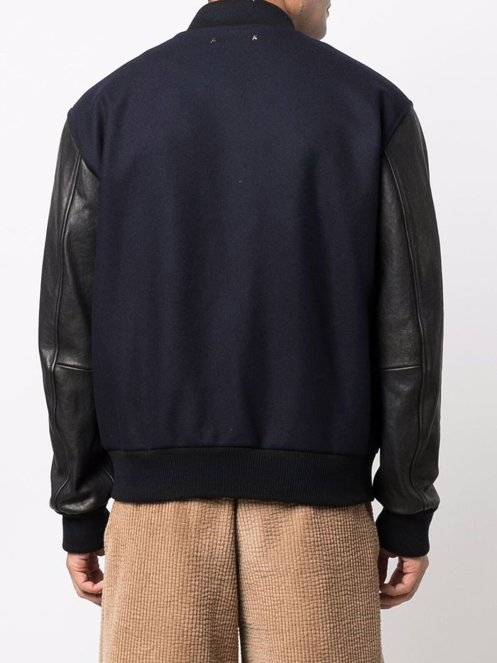 Golden Goose Coats Blue Lining: Cotton