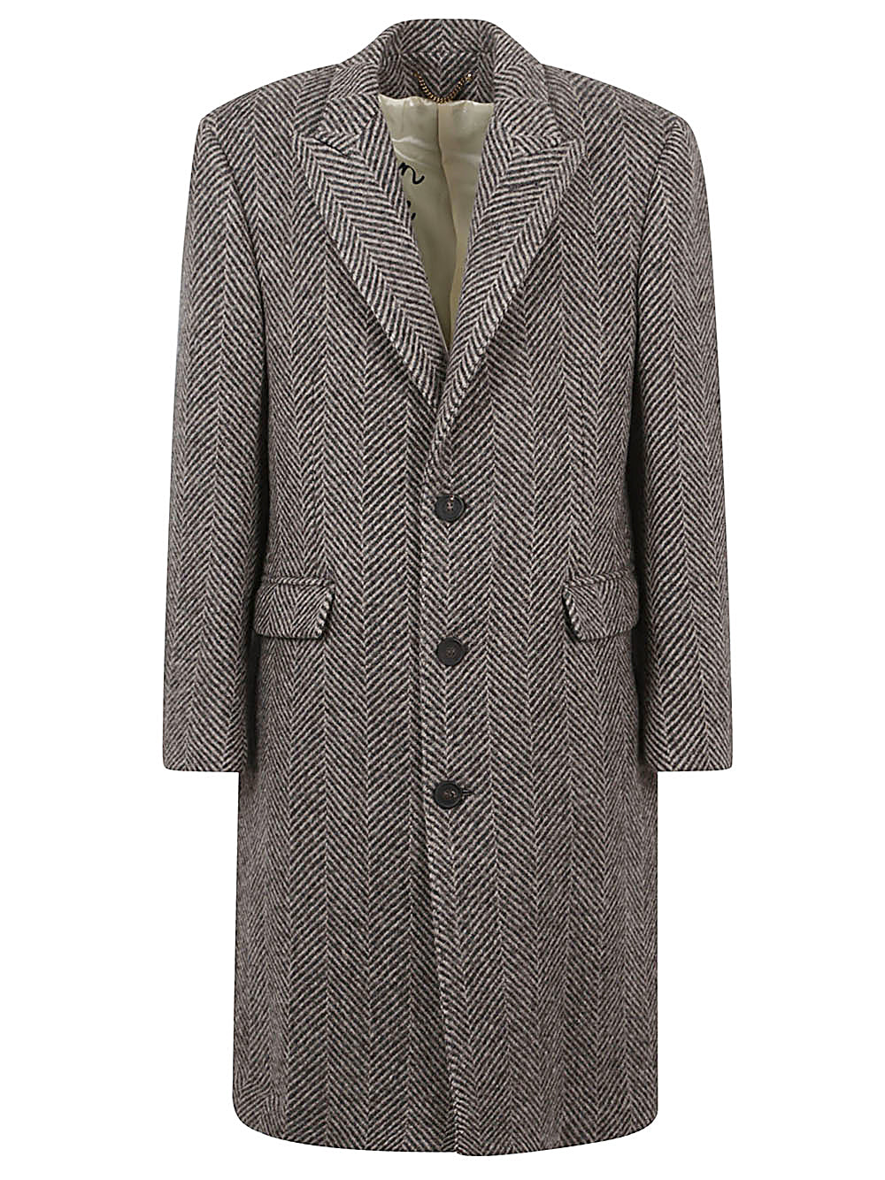 Golden Goose Coats Beige Wool