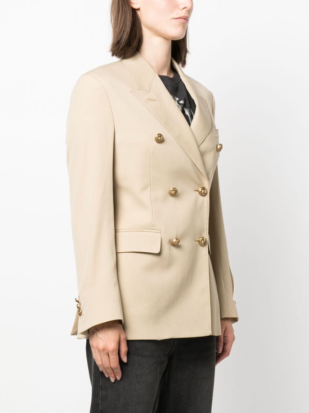 Golden Goose Jackets Beige Outer: Virgin Wool