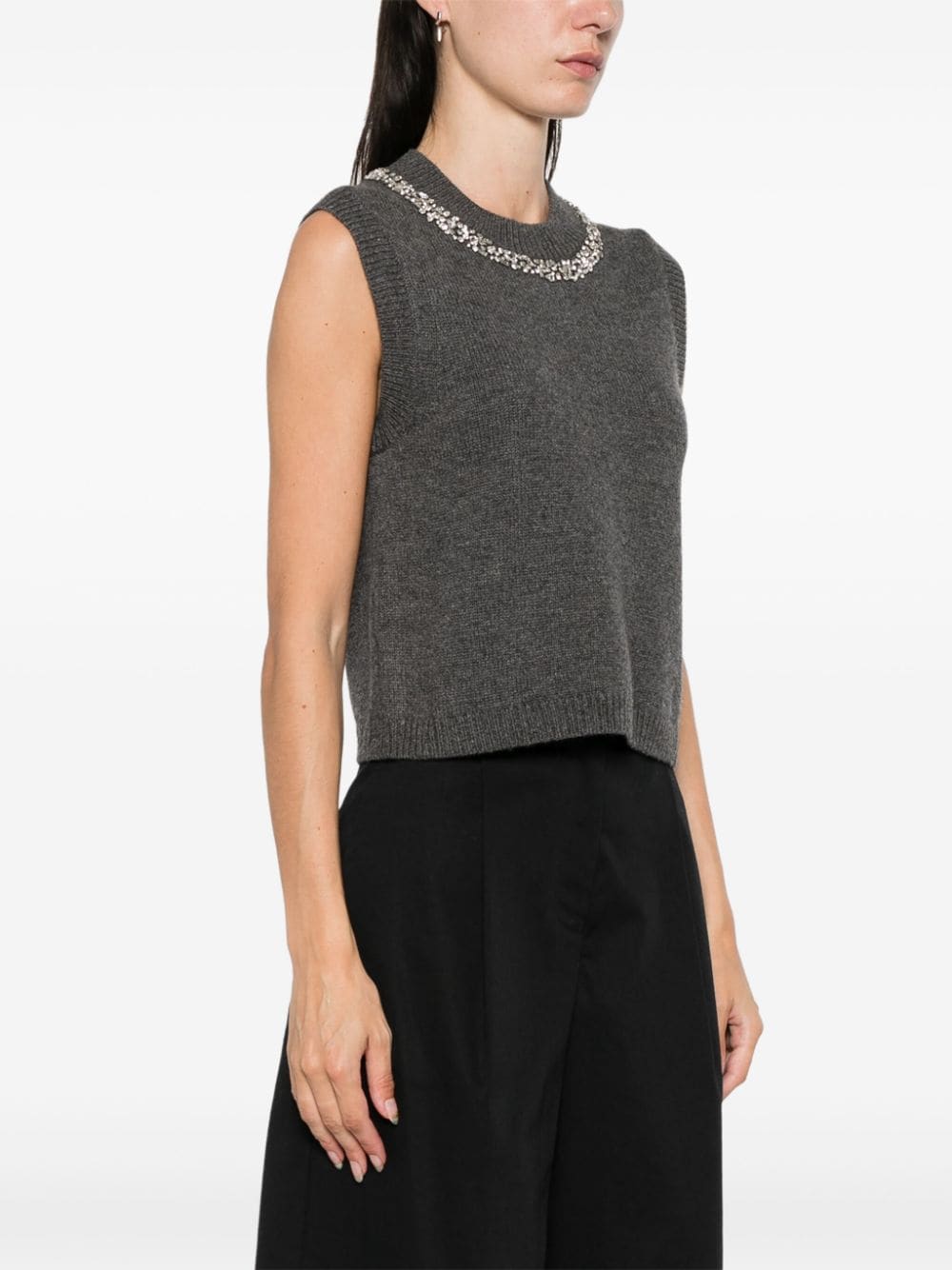 Semicouture Sweaters Grey Virgin Wool