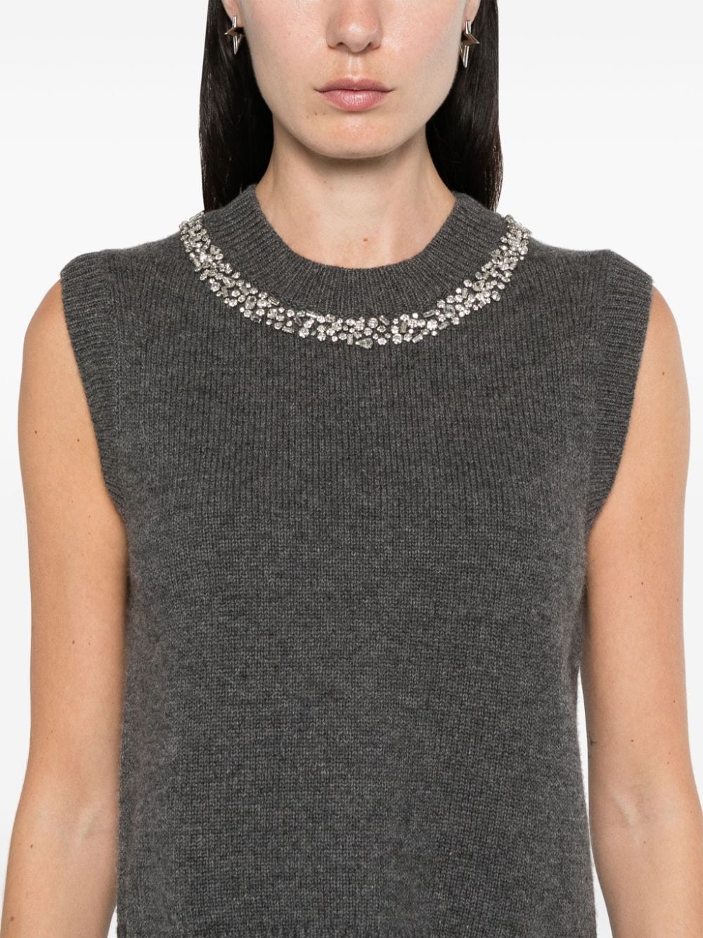 Semicouture Sweaters Grey Virgin Wool
