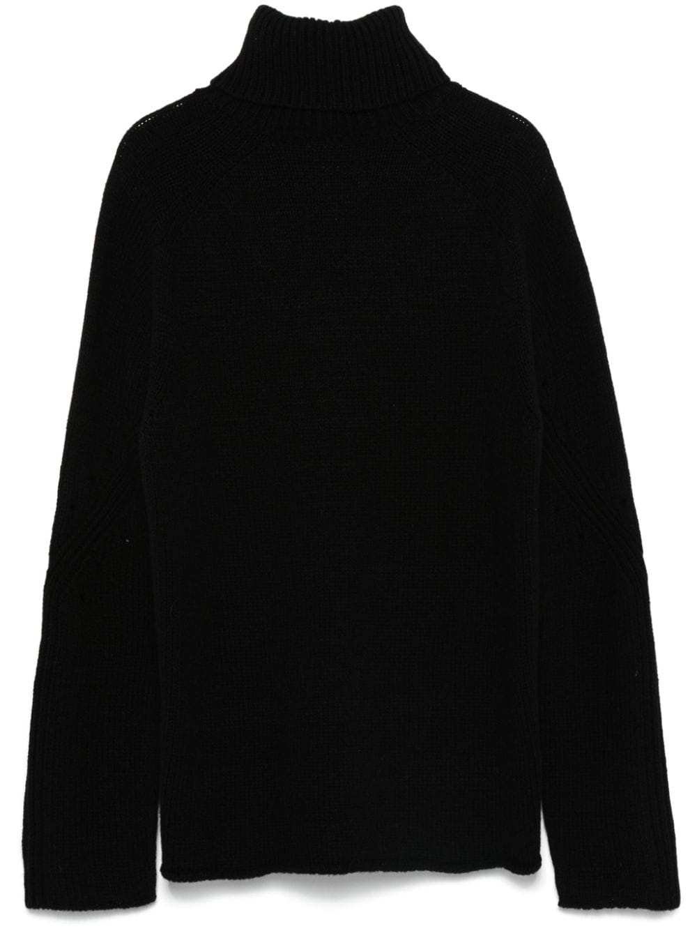 Semicouture Sweaters Black Recycled Cashmere
