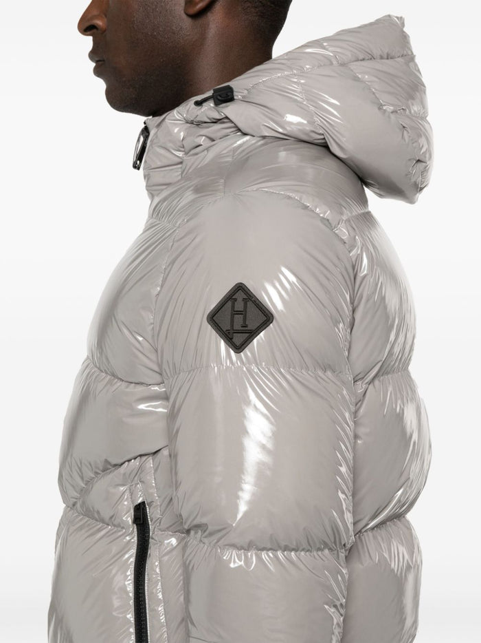 Herno Coats Grey Lining: Polyamide