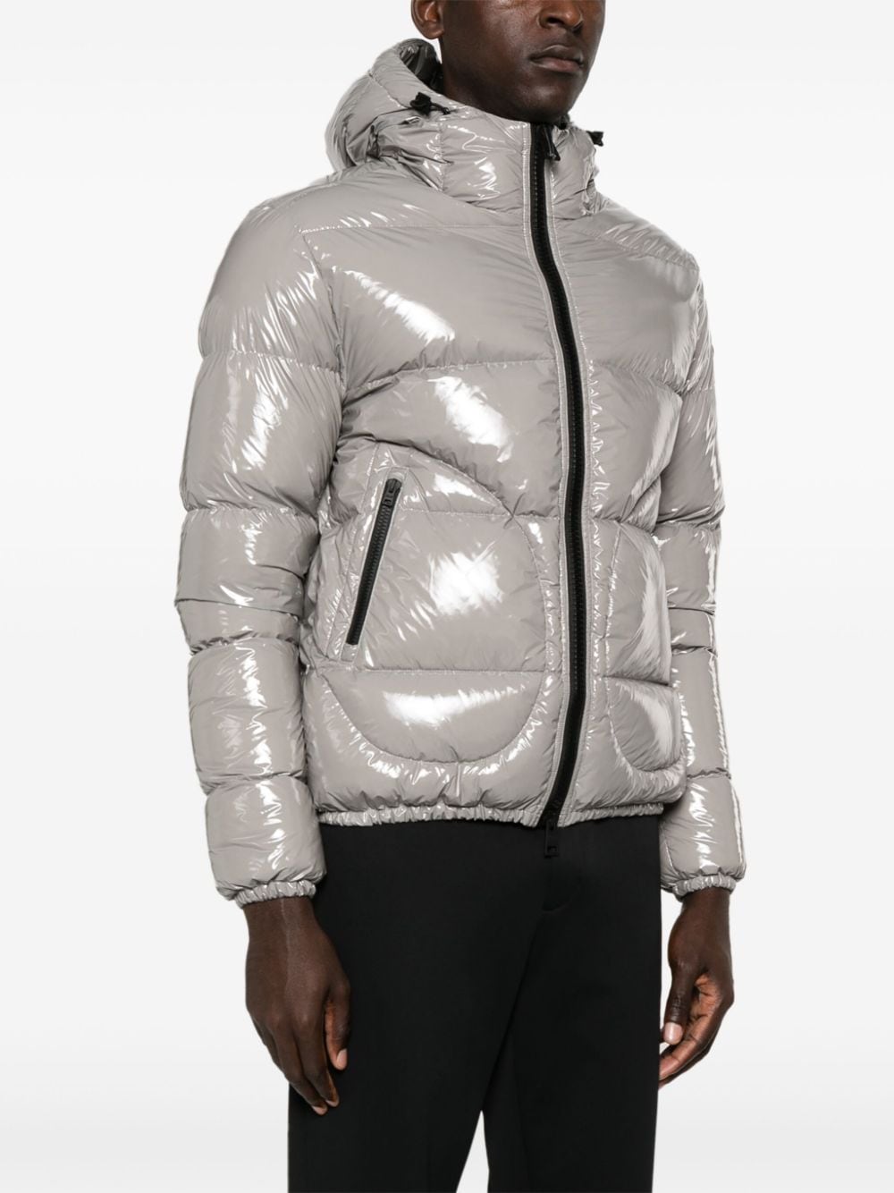 Herno Coats Grey Lining: Polyamide