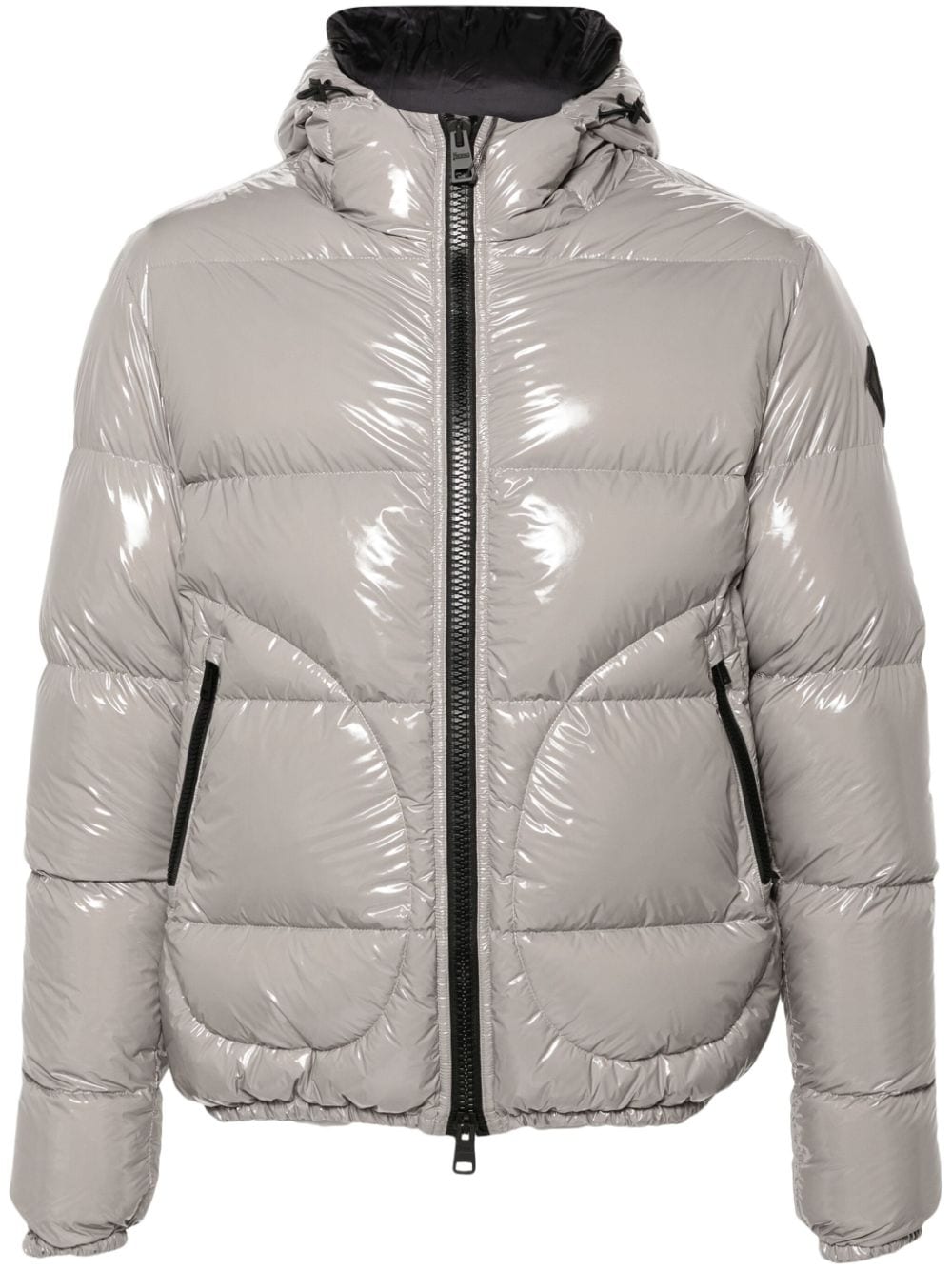 Herno Coats Grey Lining: Polyamide