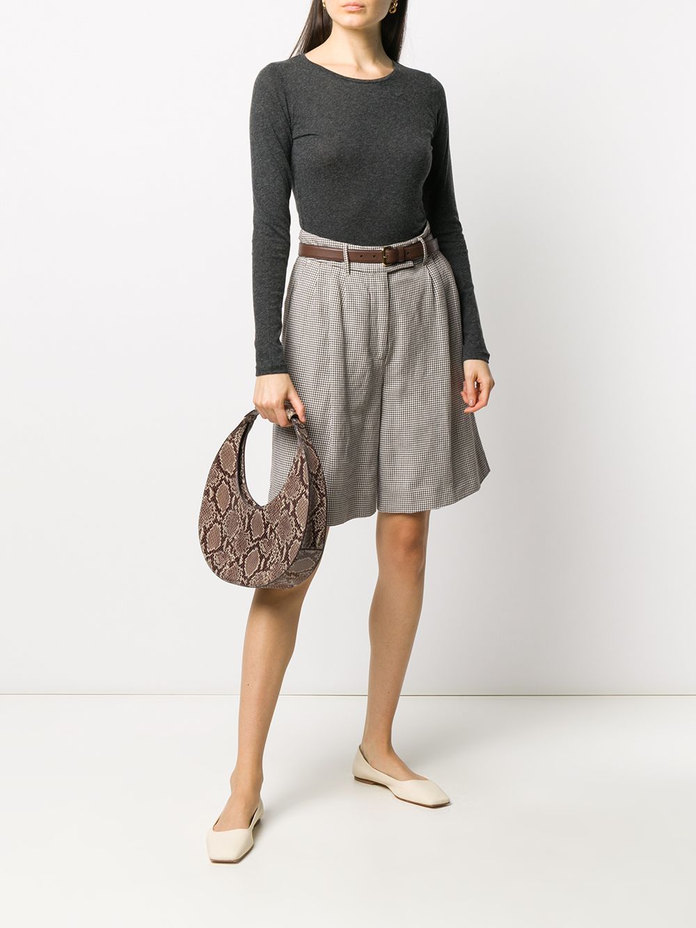 Majestic Sweaters Grey Cotton