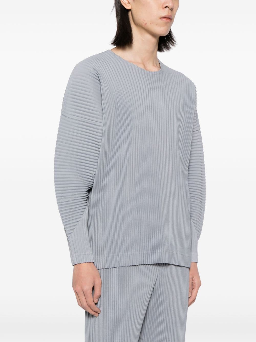 Homme Plisse Issey Miyake Sweaters Grey Polyester