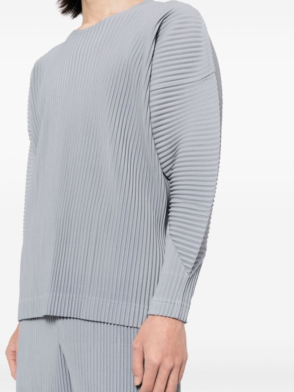 Homme Plisse Issey Miyake Sweaters Grey Polyester