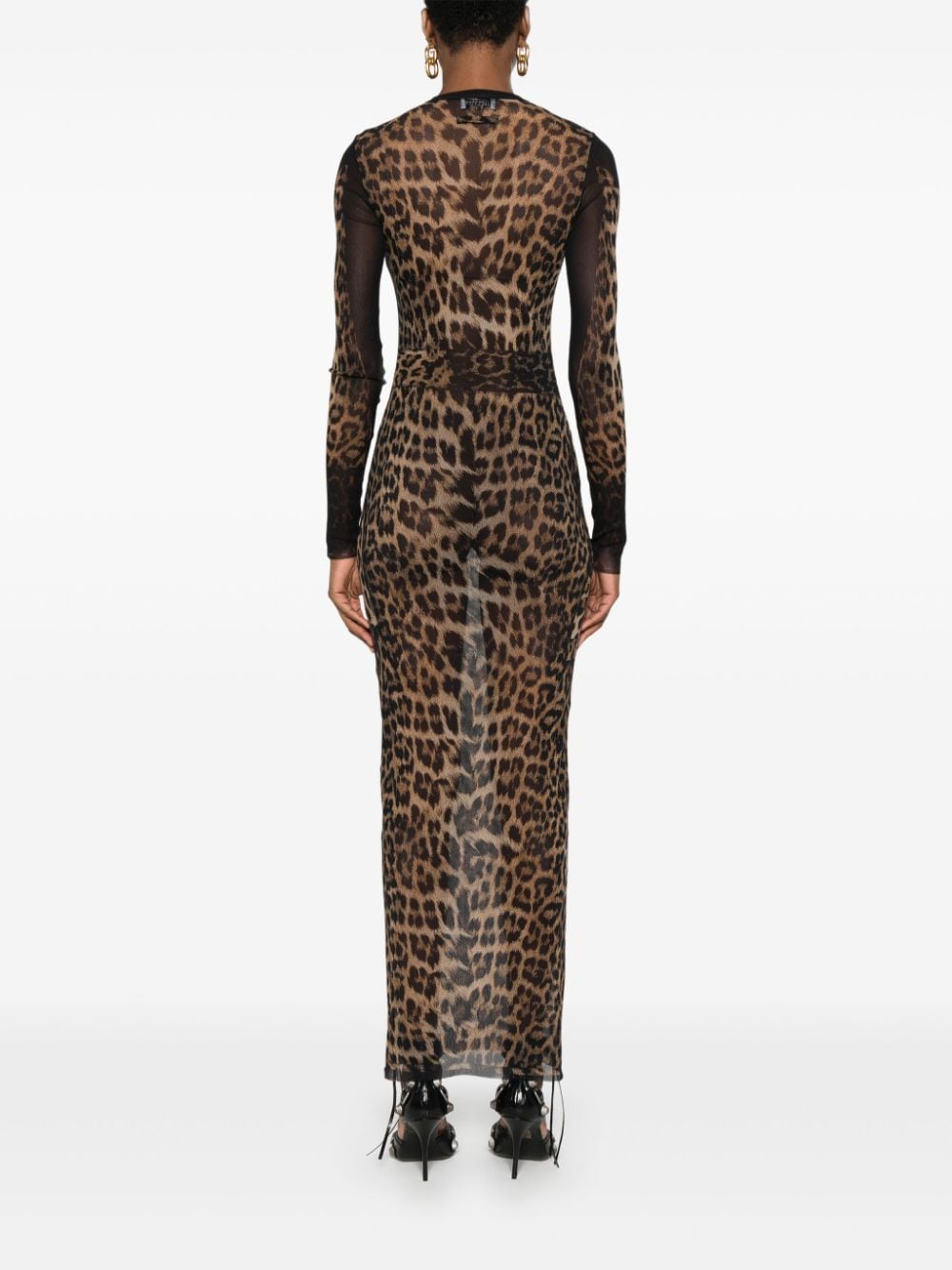 Jean Paul Gaultier Dresses Brown Synthetic->polyamide100 %