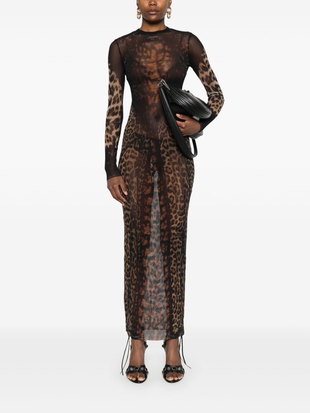 Jean Paul Gaultier Dresses Brown Synthetic->polyamide100 %