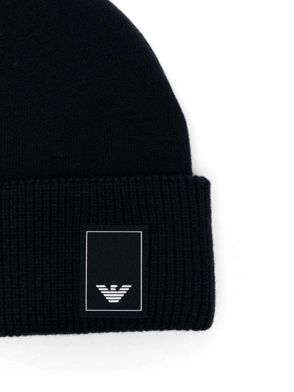 Emporio Armani Capsule Hats Blu Wool