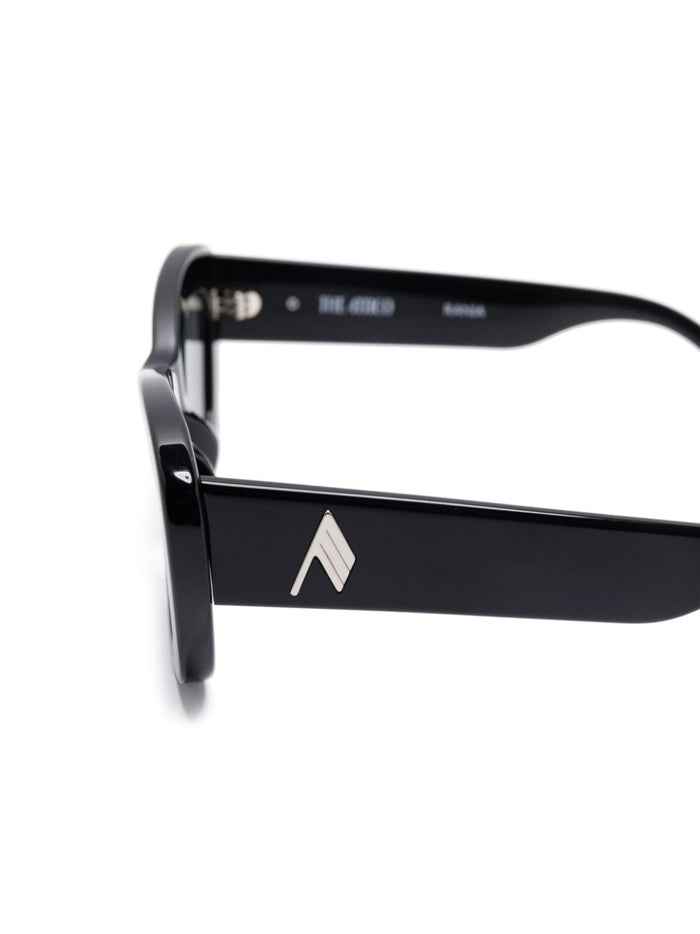 The Attico Sunglasses Black Acetate