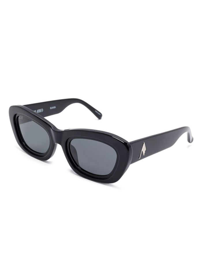 The Attico Sunglasses Black Acetate