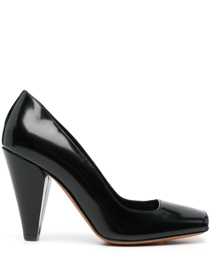 KHAITE With Heel Black Calf Leather