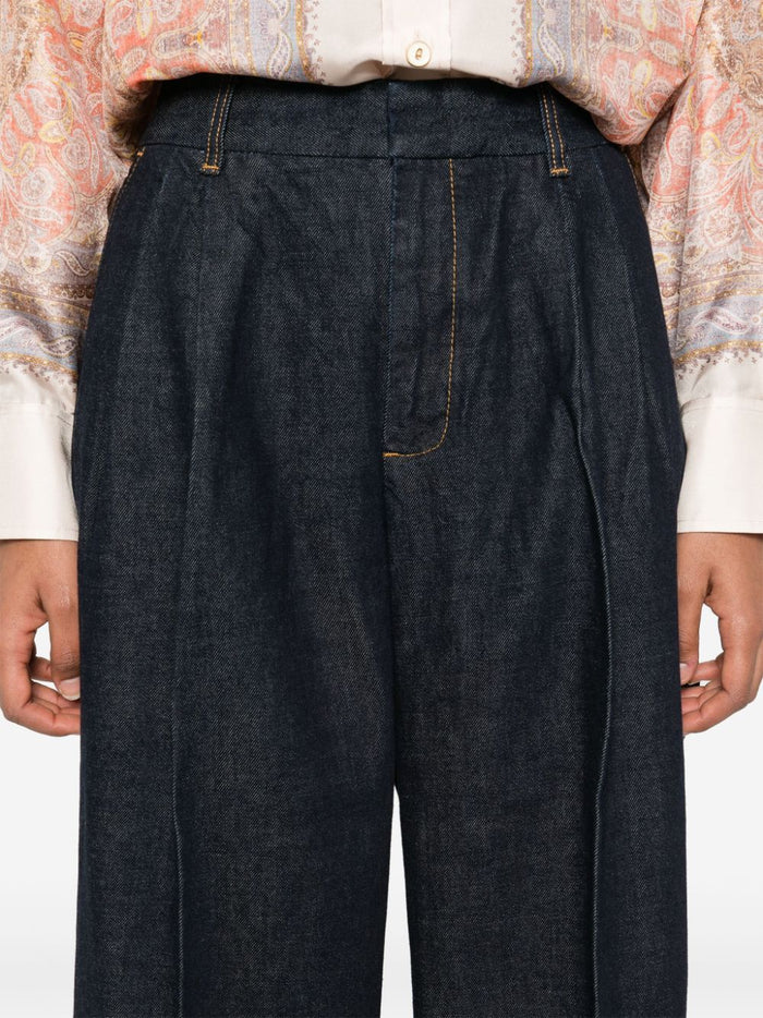 Zimmermann Jeans Blue Cotton