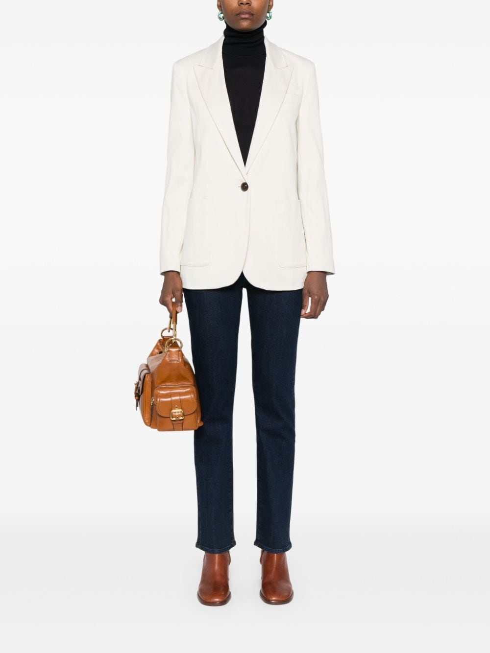 Forte Jackets Ivory Cotton