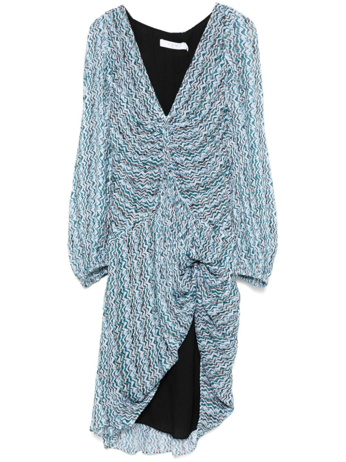 Iro Dresses Clear Blue Viscose