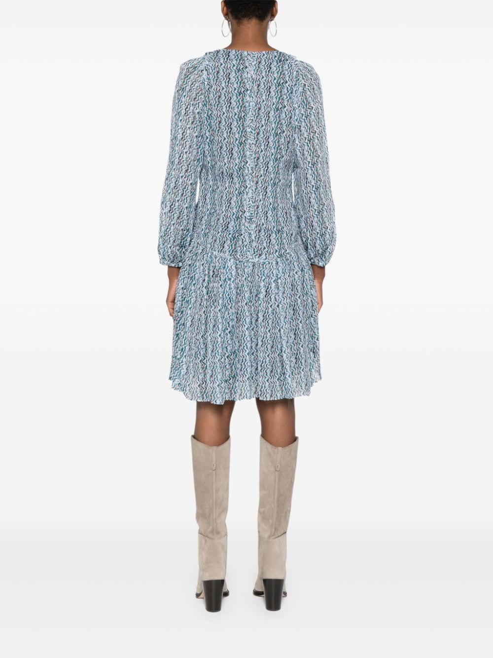 Iro Dresses Clear Blue Viscose