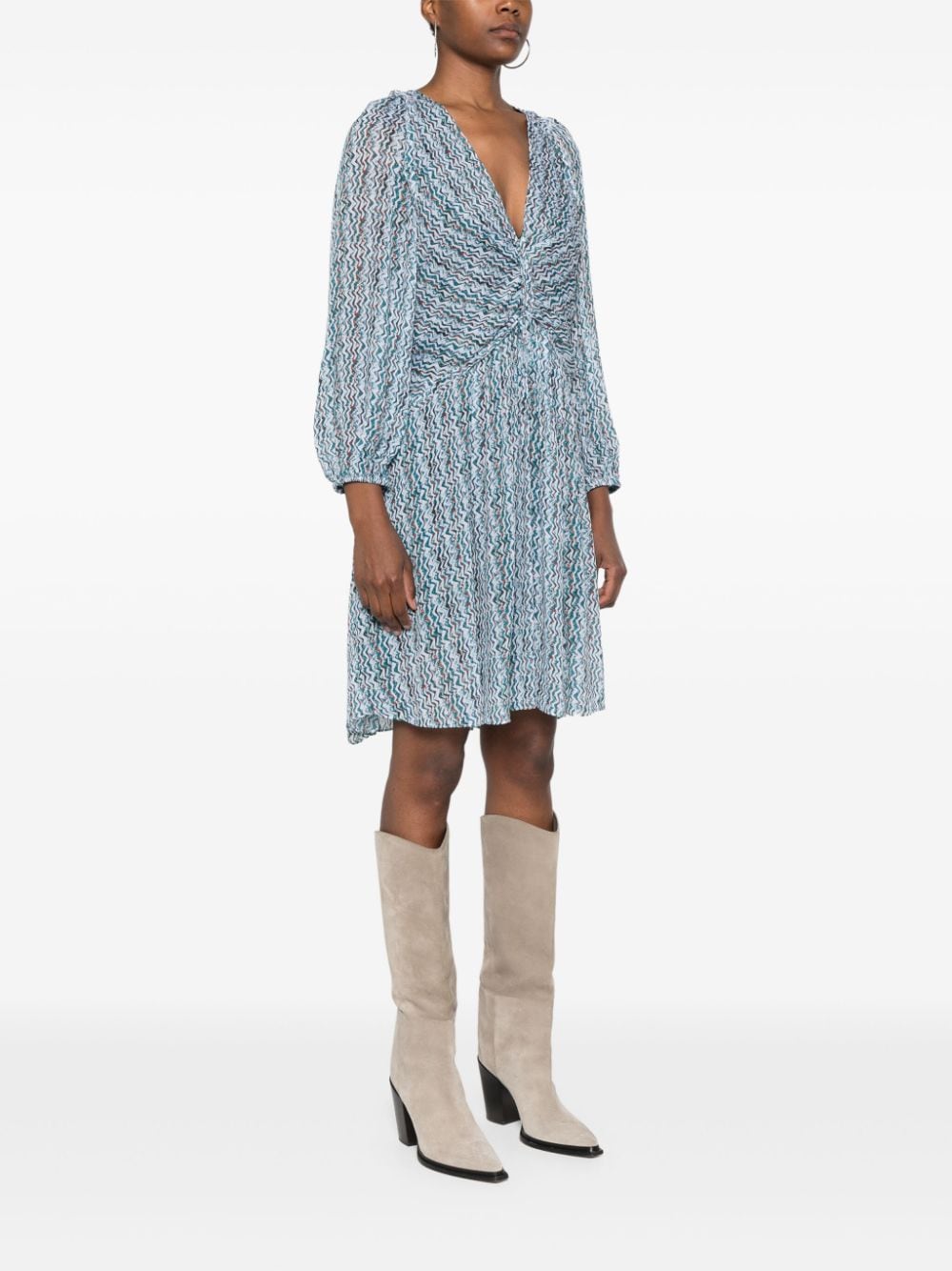 Iro Dresses Clear Blue Viscose