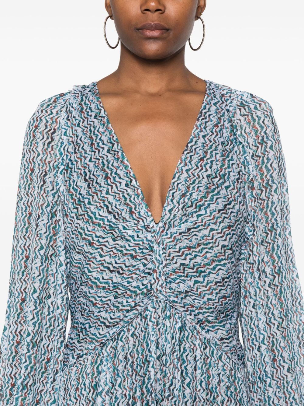 Iro Dresses Clear Blue Viscose