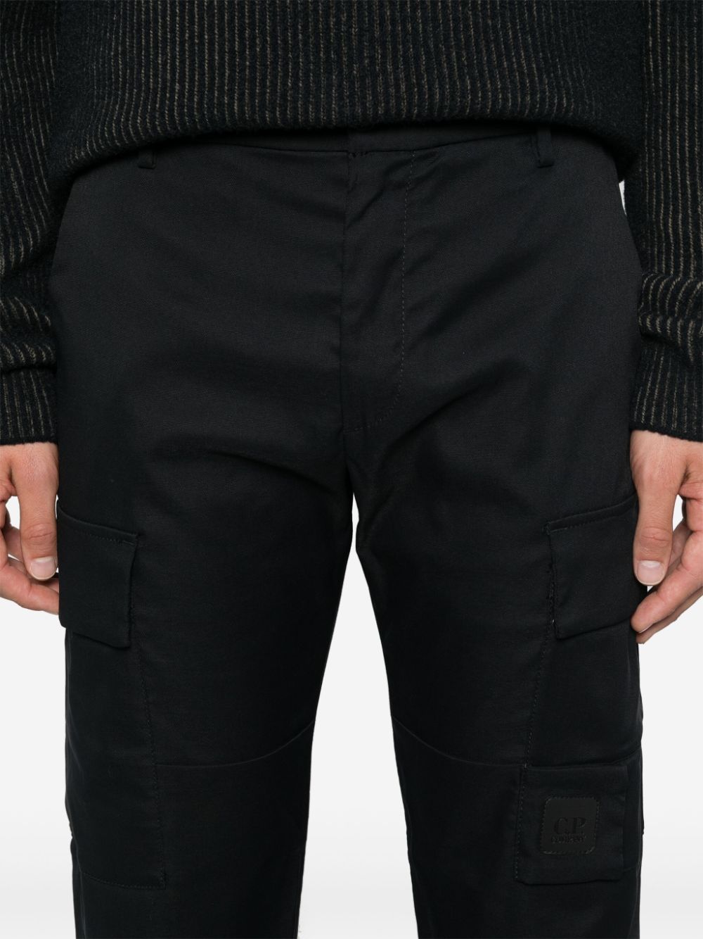 C.p. Company Metropolis Trousers Black Polyester