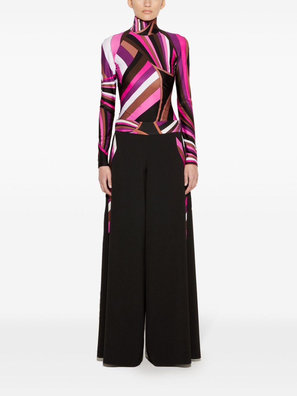 Pucci Sweaters Fuchsia Nylon Elastane