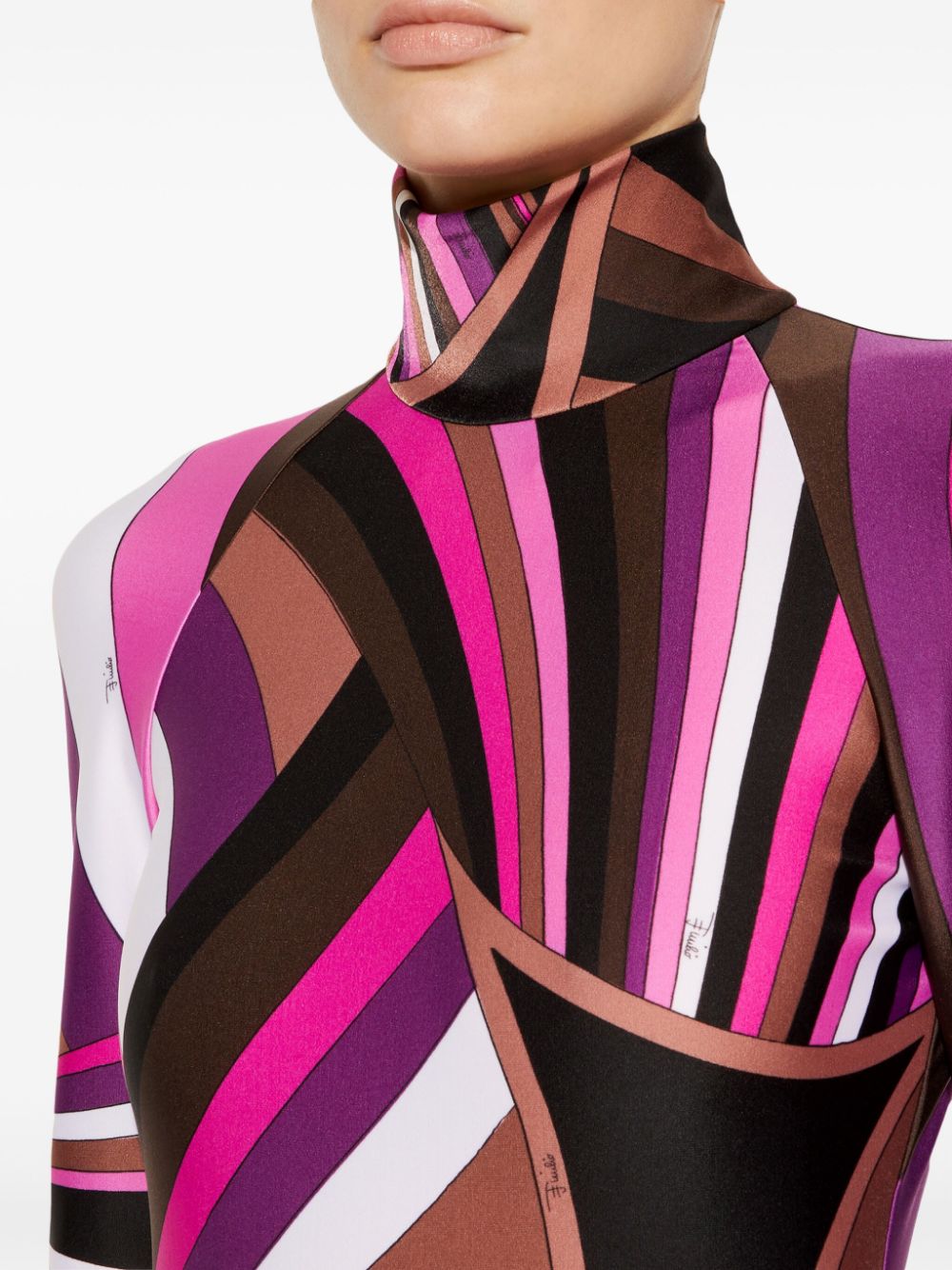 Pucci Sweaters Fuchsia Nylon Elastane