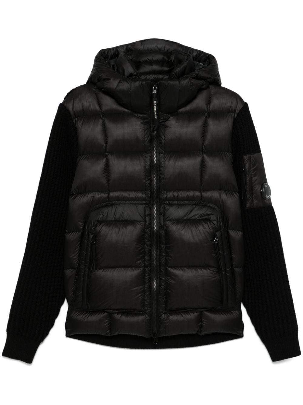 C.p. Company Coats Black Outer: Wool