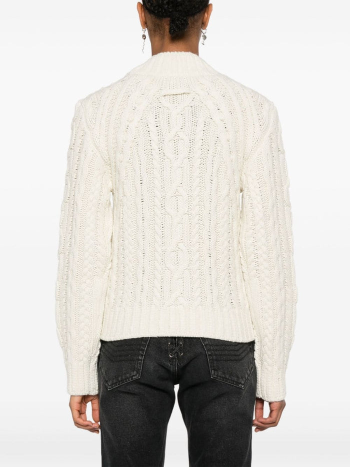 Jean Paul Gaultier Sweaters Beige Polyester