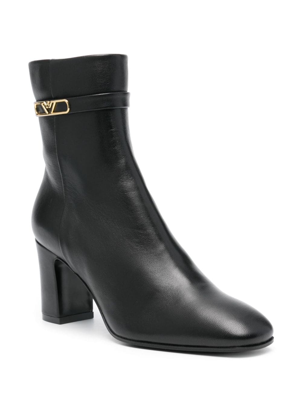 Emporio Armani Exclusive Boots Nero Calf Leather