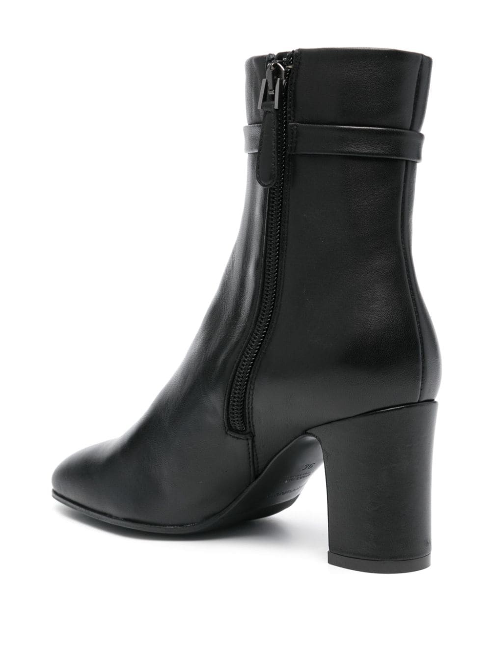 Emporio Armani Exclusive Boots Nero Calf Leather