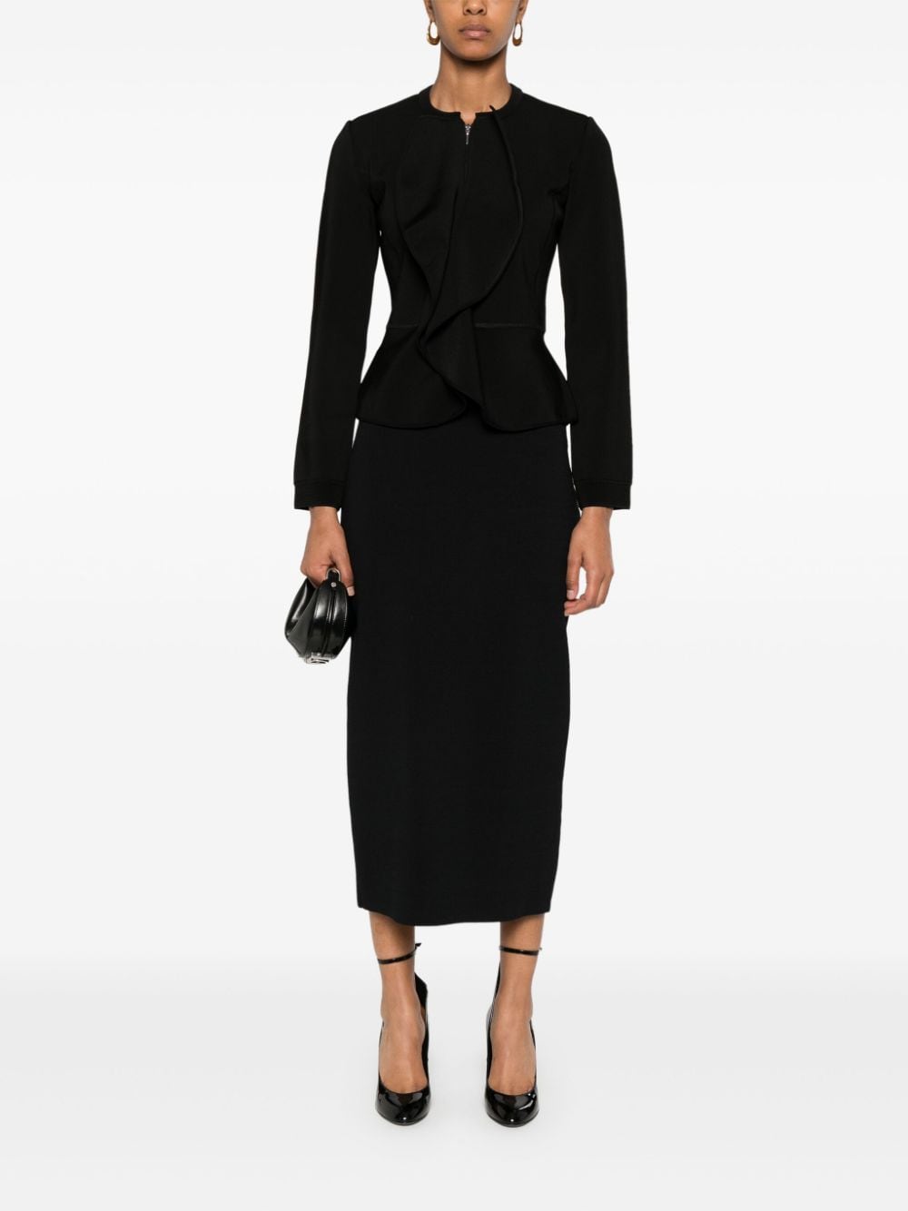 Emporio Armani Jackets Nero Viscose
