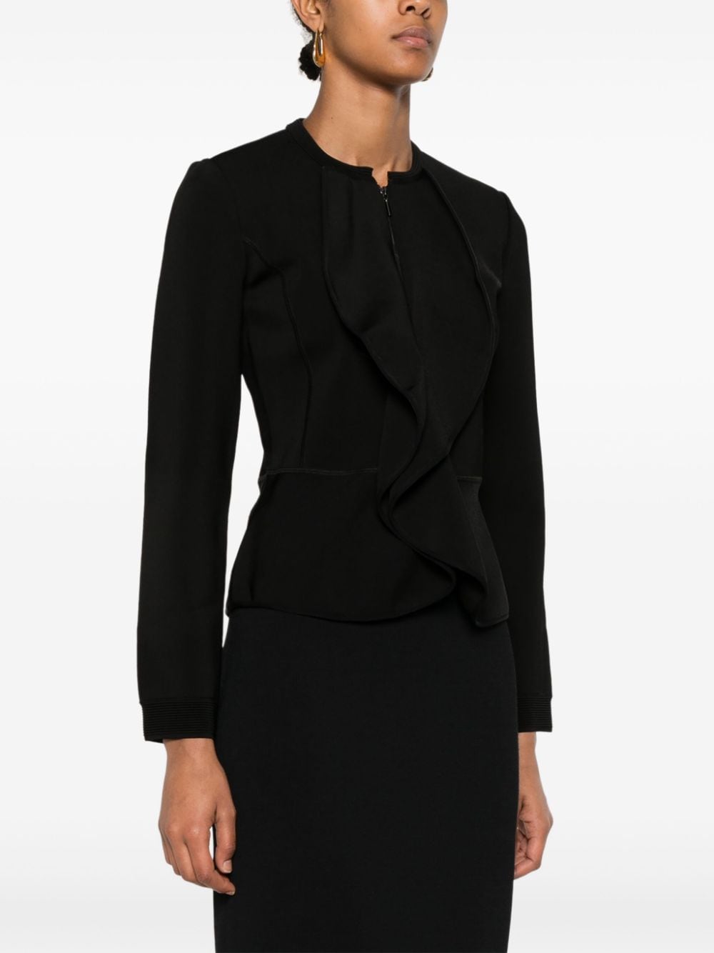 Emporio Armani Jackets Nero Viscose